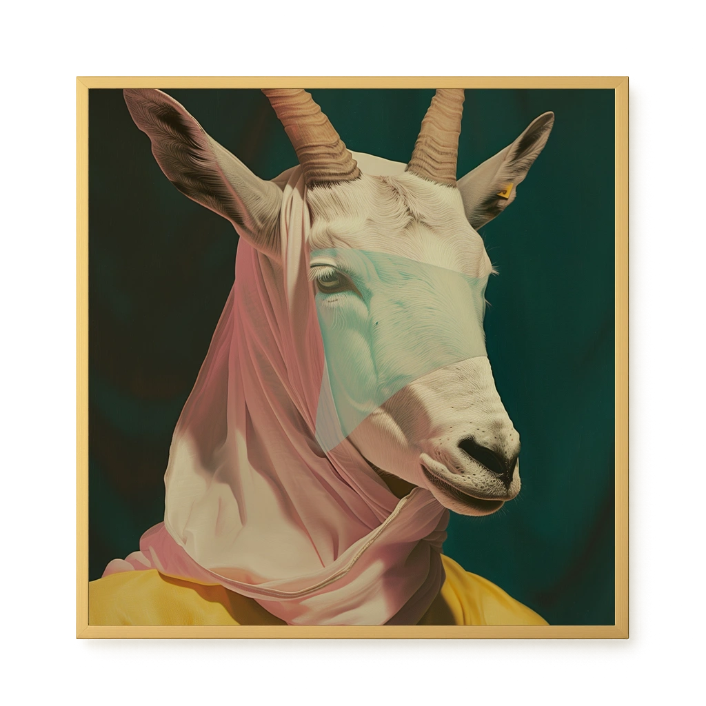 Modern Antelope Canvas Wall Art