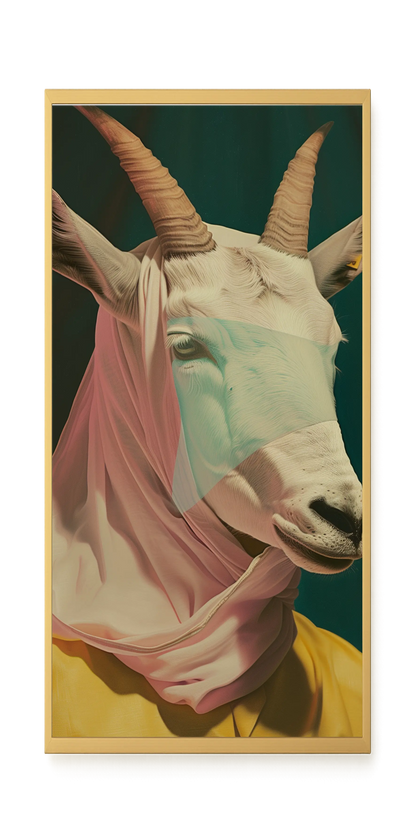 Modern Antelope Canvas Wall Art
