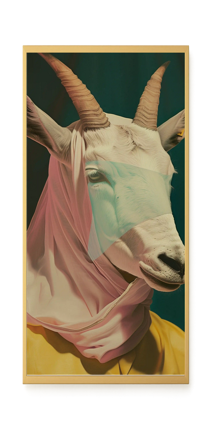 Modern Antelope Canvas Wall Art