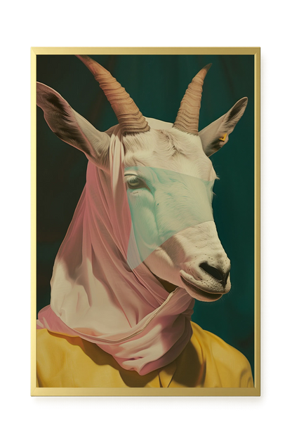 Modern Antelope Canvas Wall Art