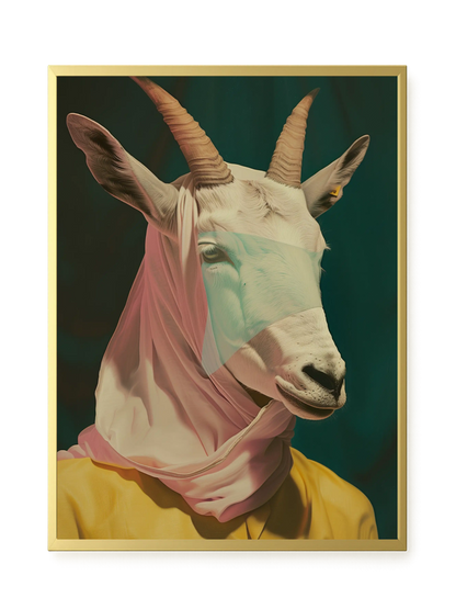 Modern Antelope Canvas Wall Art