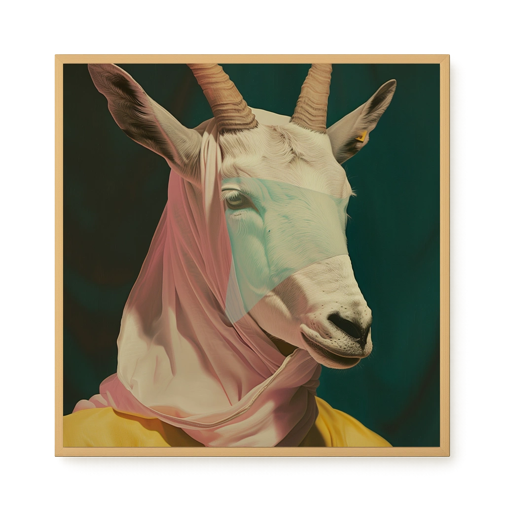 Modern Antelope Canvas Wall Art