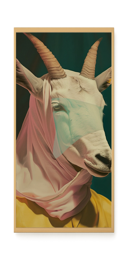 Modern Antelope Canvas Wall Art