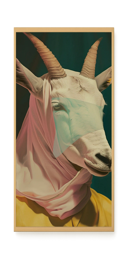 Modern Antelope Canvas Wall Art