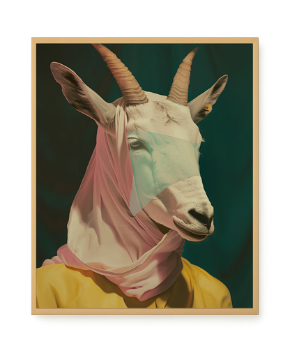 Modern Antelope Canvas Wall Art
