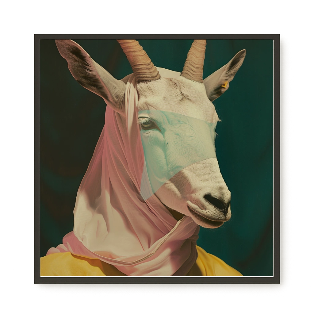 Modern Antelope Canvas Wall Art