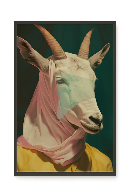 Modern Antelope Canvas Wall Art