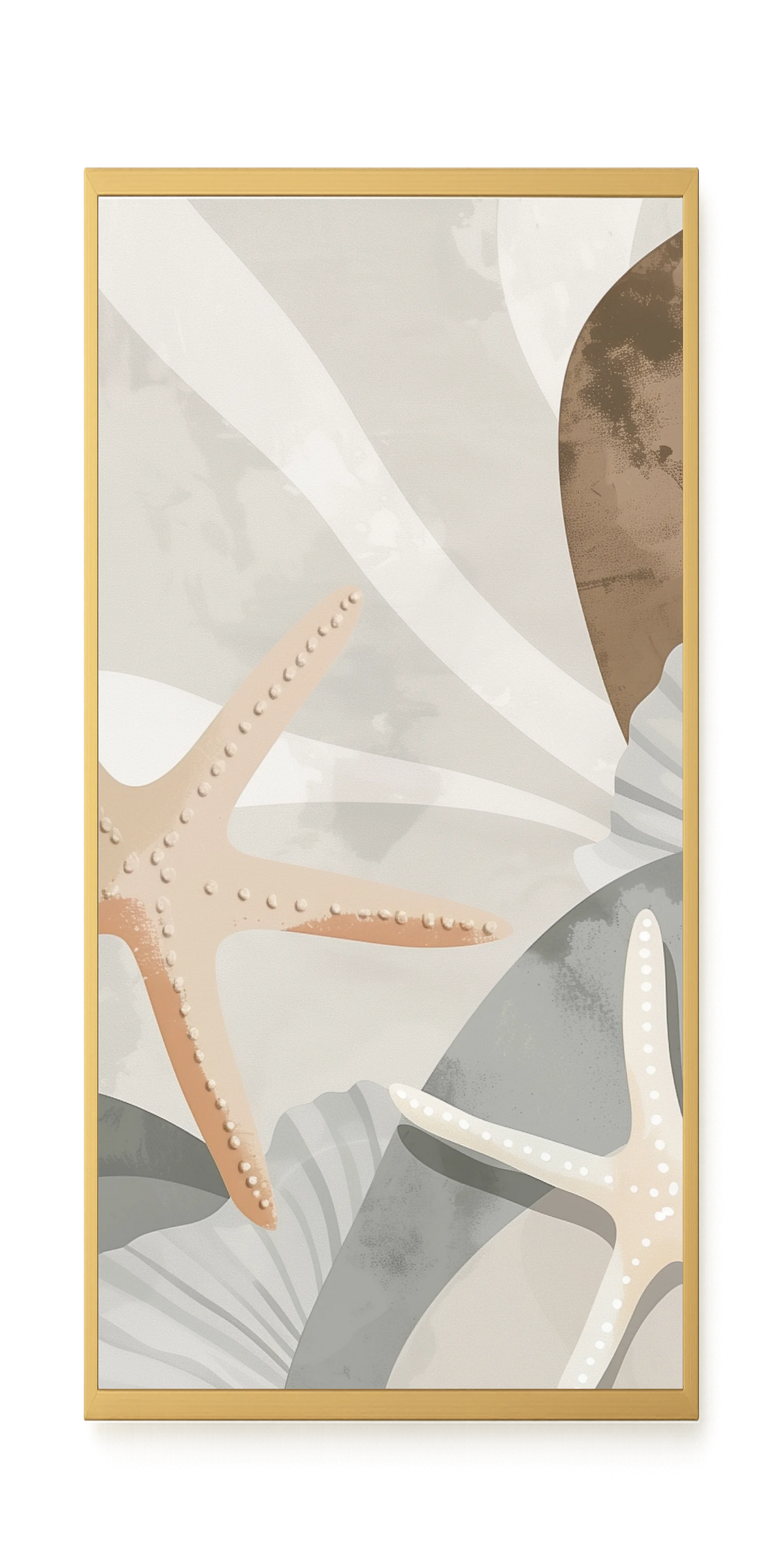 Starfish Calm Canvas Wall Art