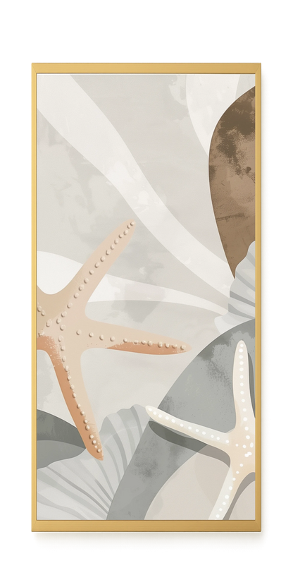 Starfish Calm Canvas Wall Art