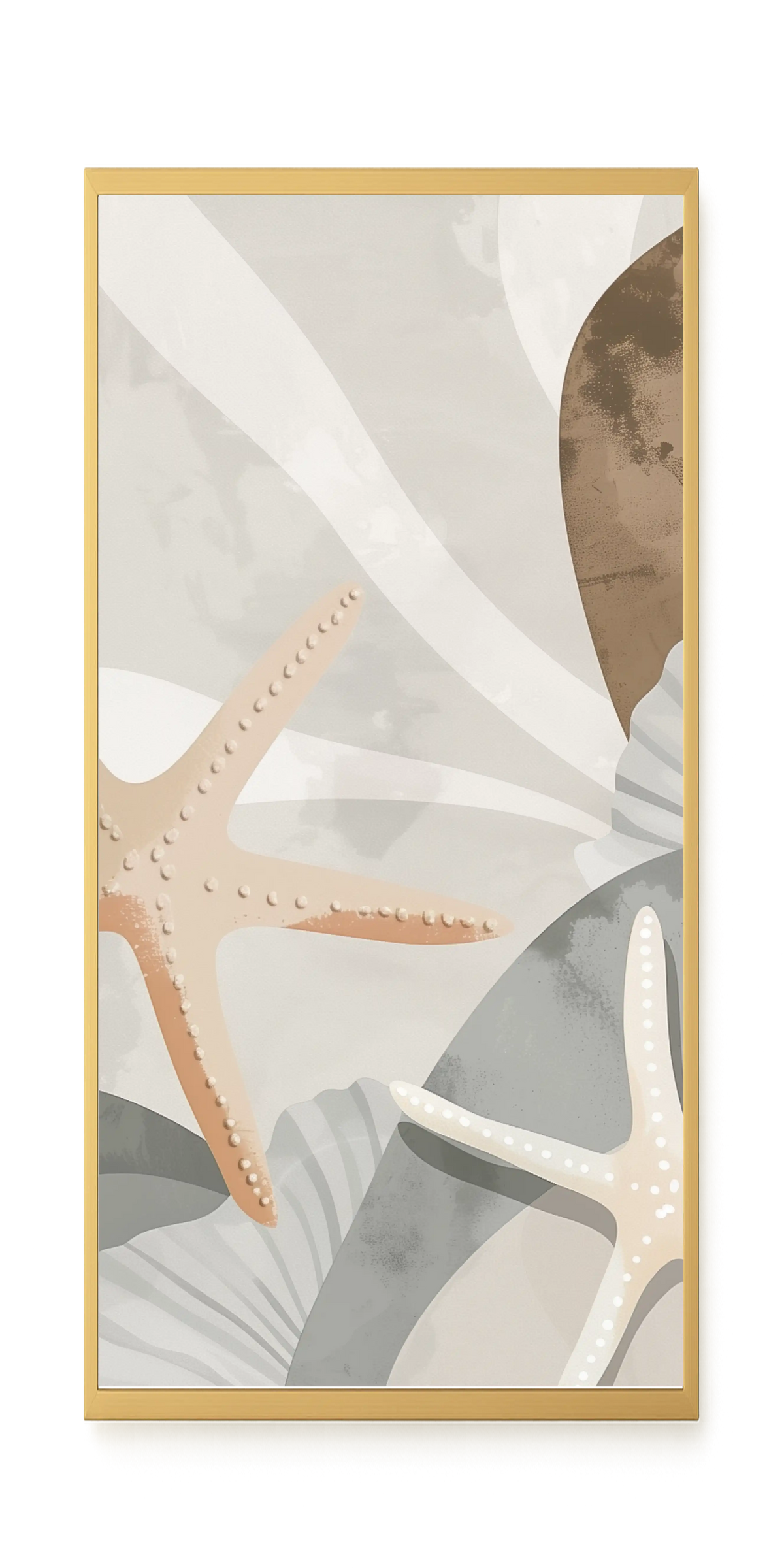Starfish Calm Canvas Wall Art