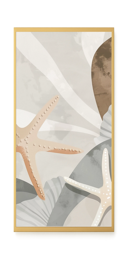 Starfish Calm Canvas Wall Art