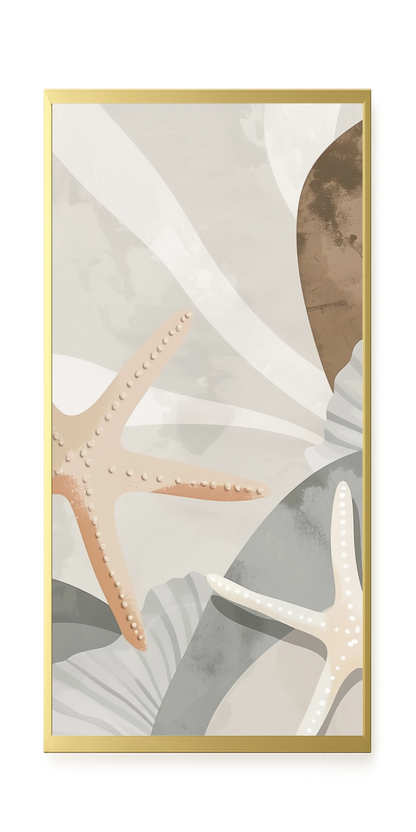 Starfish Calm Canvas Wall Art