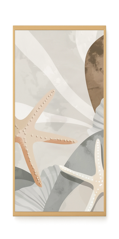 Starfish Calm Canvas Wall Art