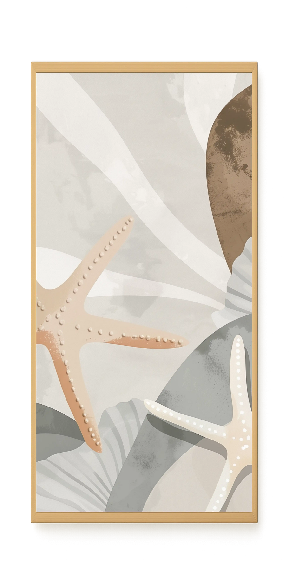 Starfish Calm Canvas Wall Art
