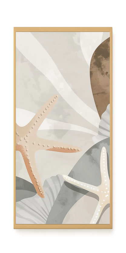 Starfish Calm Canvas Wall Art