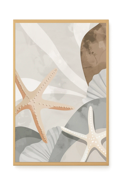 Starfish Calm Canvas Wall Art