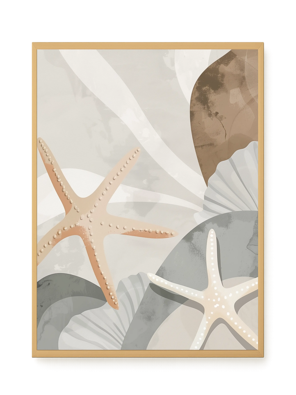 Starfish Calm Canvas Wall Art