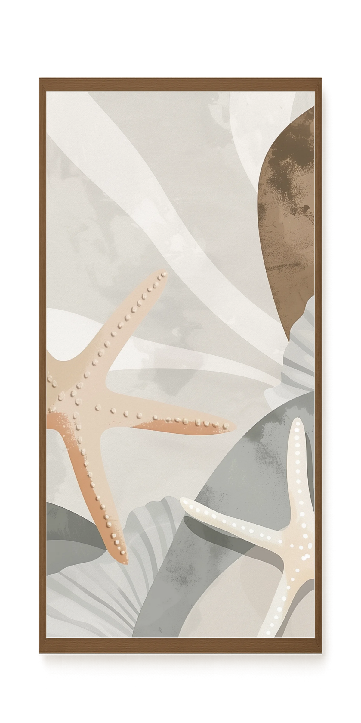 Starfish Calm Canvas Wall Art
