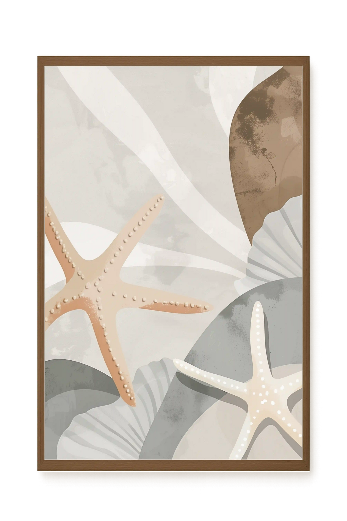 Starfish Calm Canvas Wall Art