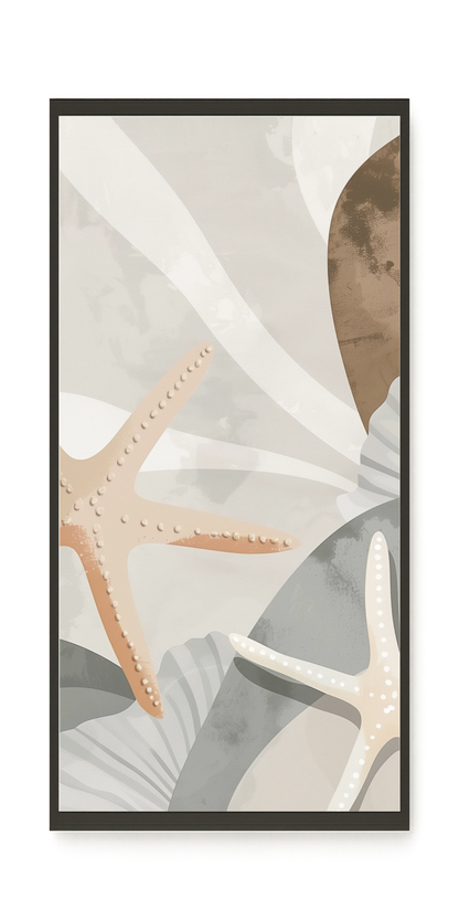 Starfish Calm Canvas Wall Art
