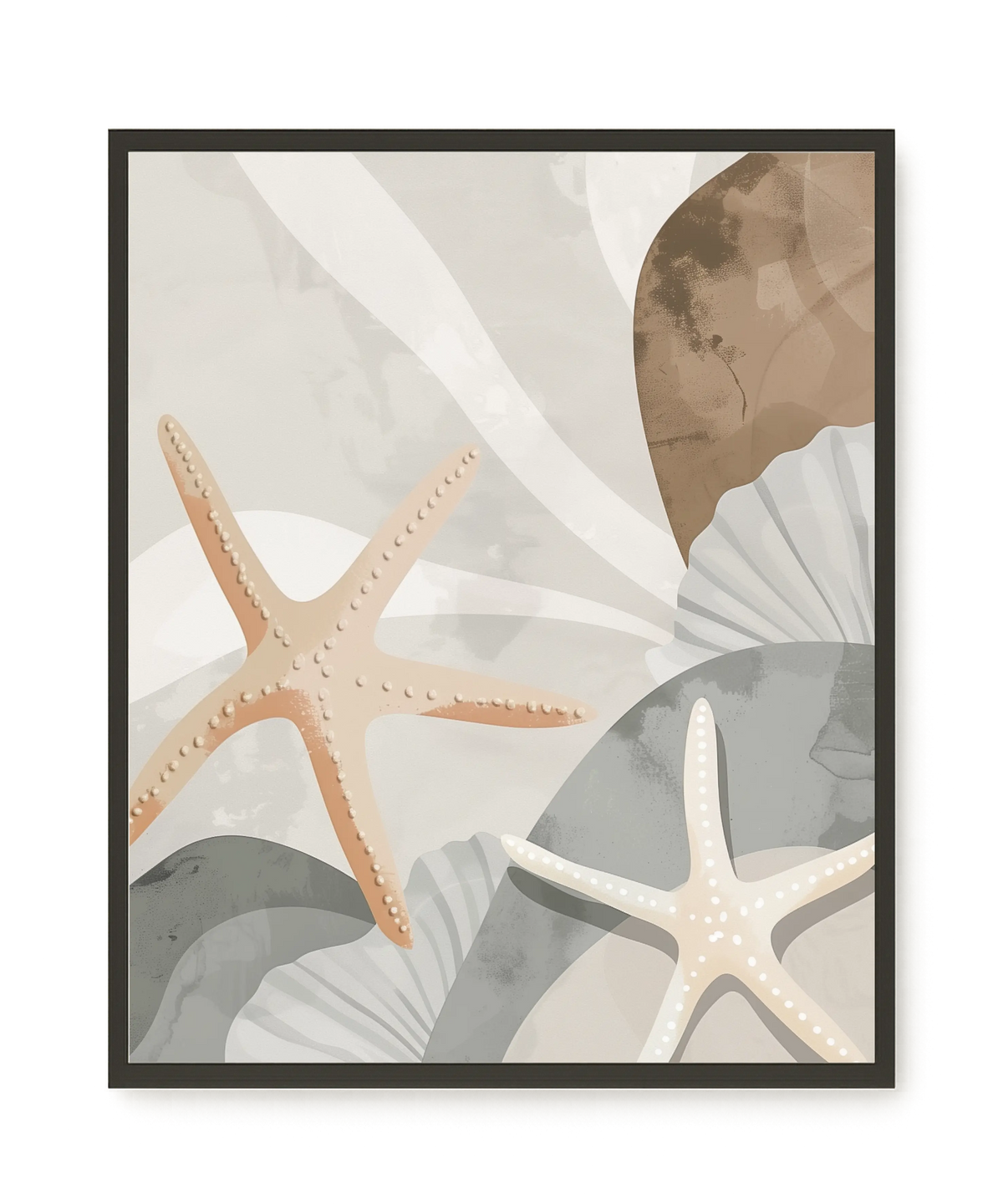 Starfish Calm Canvas Wall Art