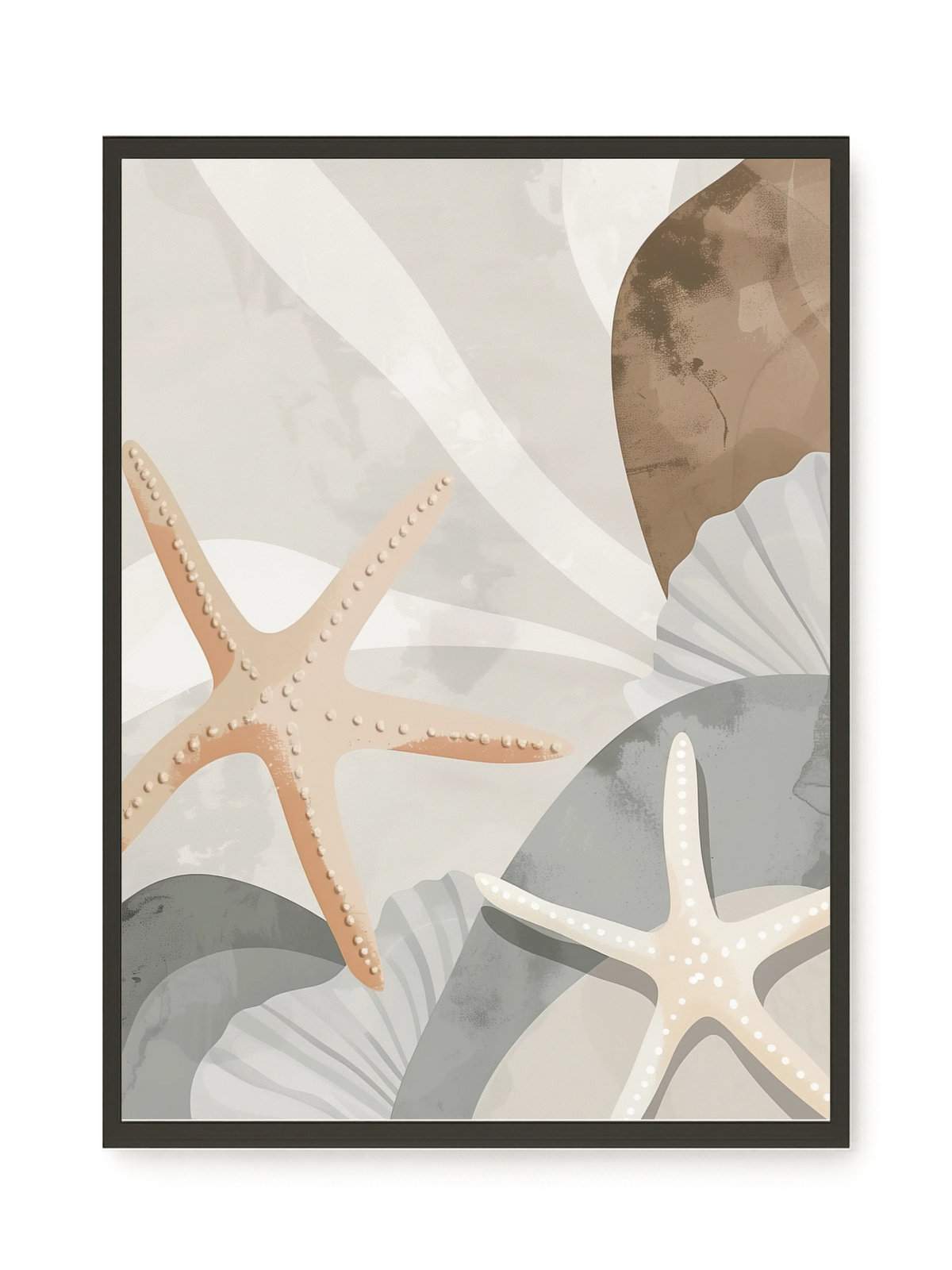 Starfish Calm Canvas Wall Art
