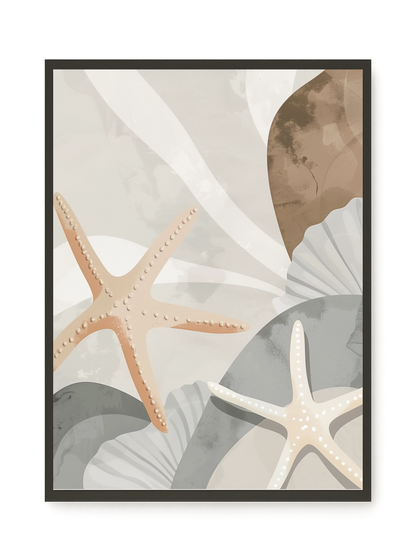 Starfish Calm Canvas Wall Art