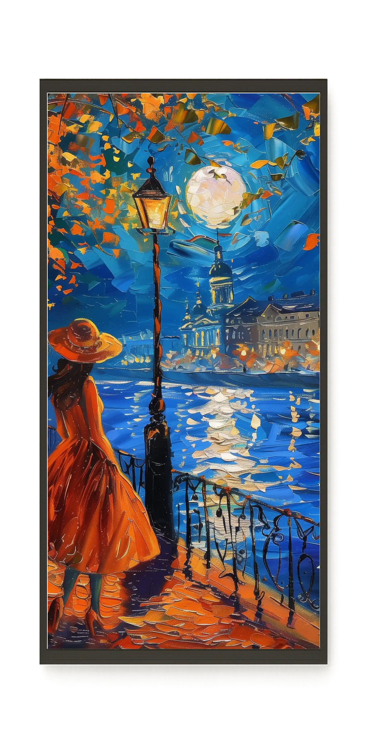 Moonlight Walk Canvas Wall Art