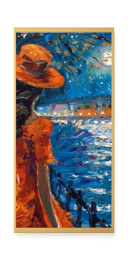 Night Reflection Canvas Print