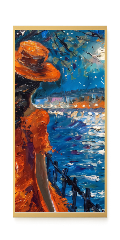 Night Reflection Canvas Print
