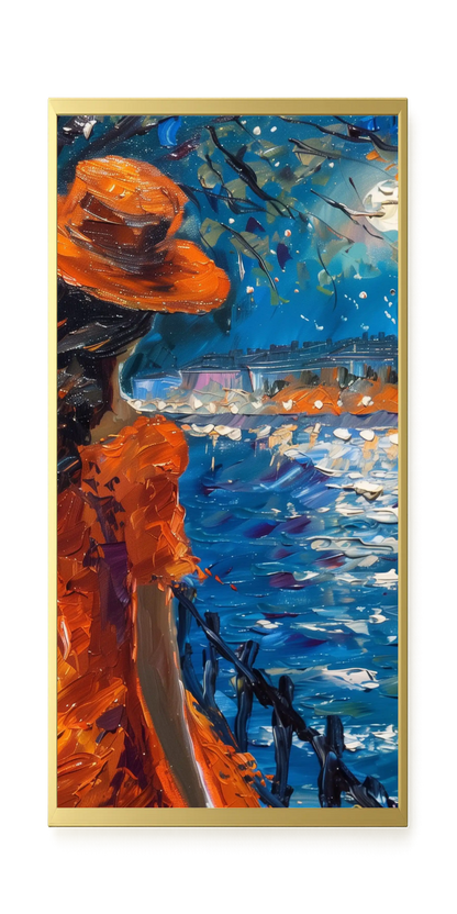 Night Reflection Canvas Print