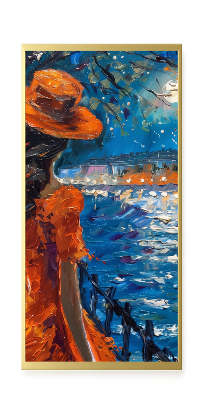 Night Reflection Canvas Print