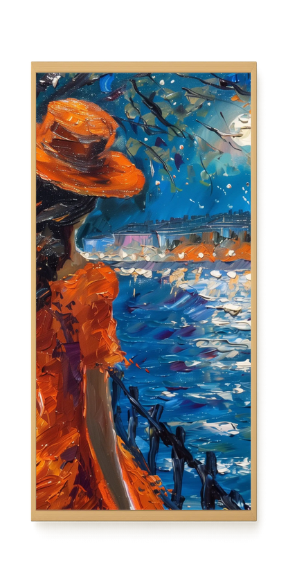 Night Reflection Canvas Print