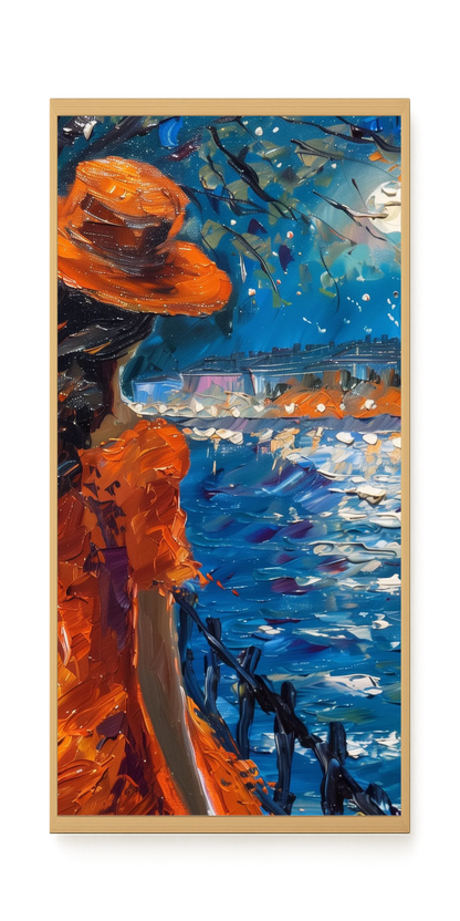 Night Reflection Canvas Print