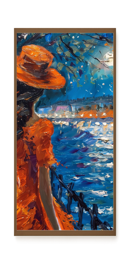 Night Reflection Canvas Print