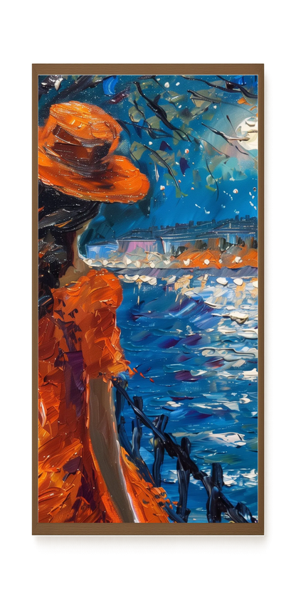 Night Reflection Canvas Print
