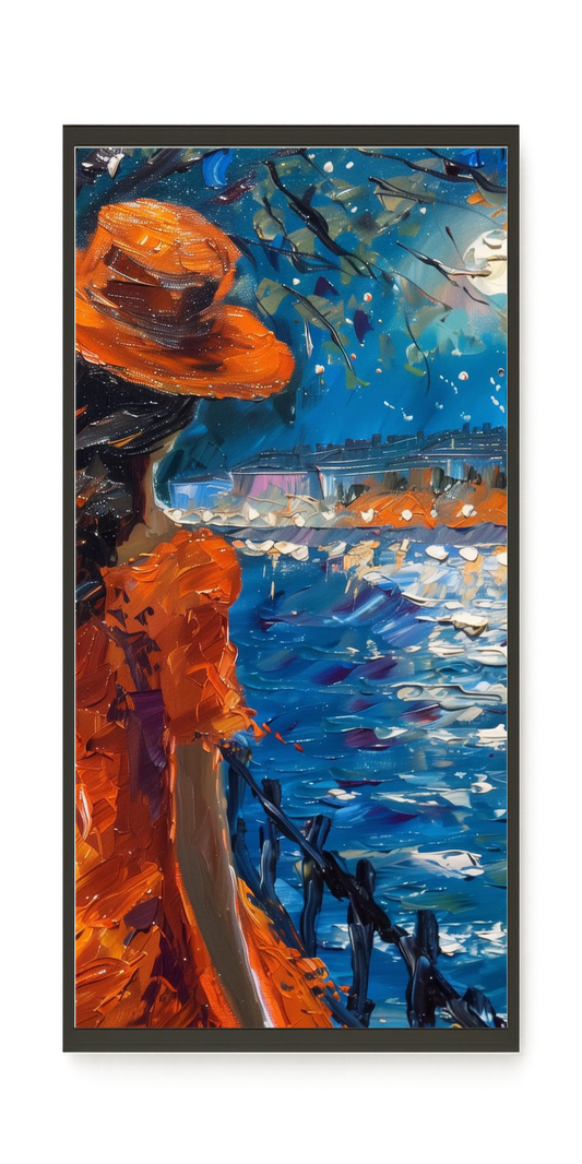 Night Reflection Canvas Print
