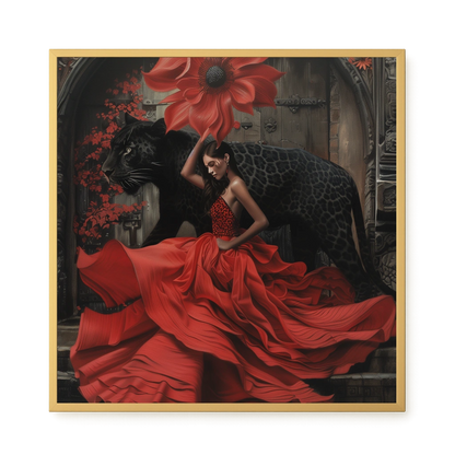 Shadow Dance Canvas Wall Art
