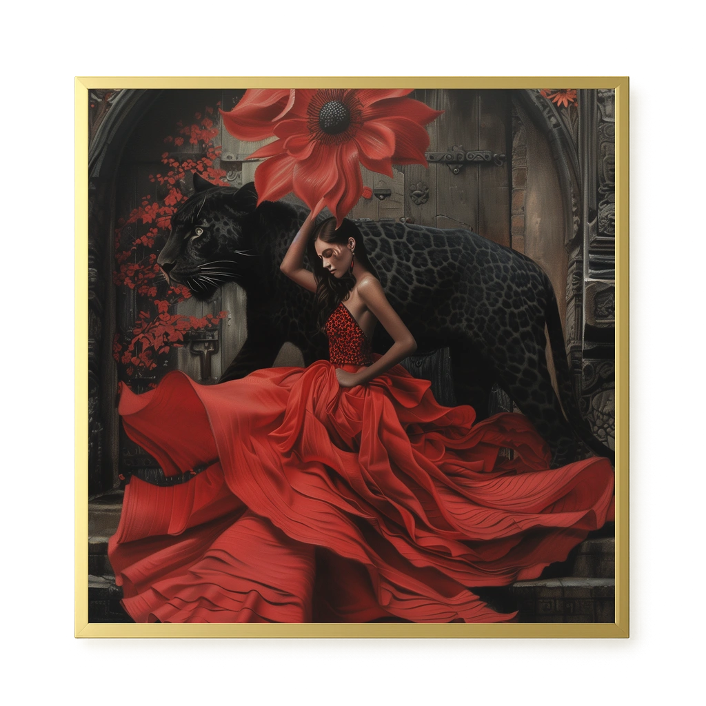 Shadow Dance Canvas Wall Art