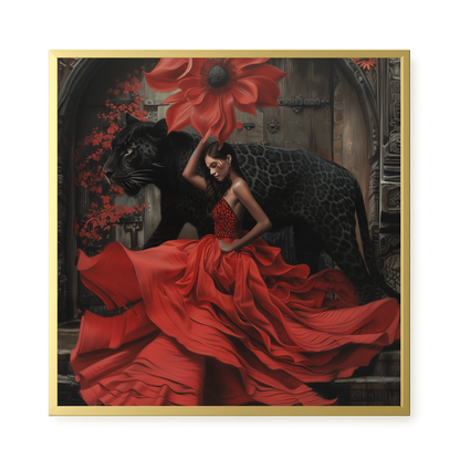 Shadow Dance Canvas Wall Art