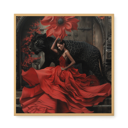 Shadow Dance Canvas Wall Art