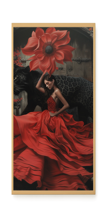 Shadow Dance Canvas Wall Art