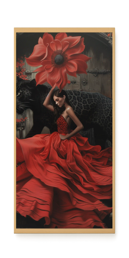 Shadow Dance Canvas Wall Art
