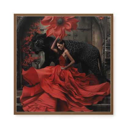 Shadow Dance Canvas Wall Art