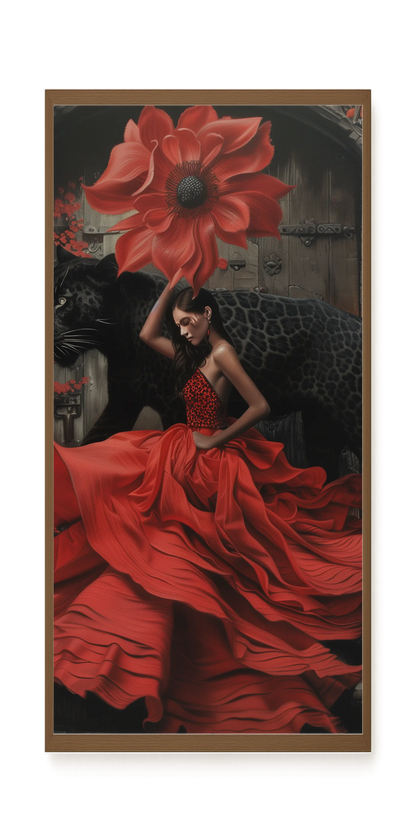 Shadow Dance Canvas Wall Art