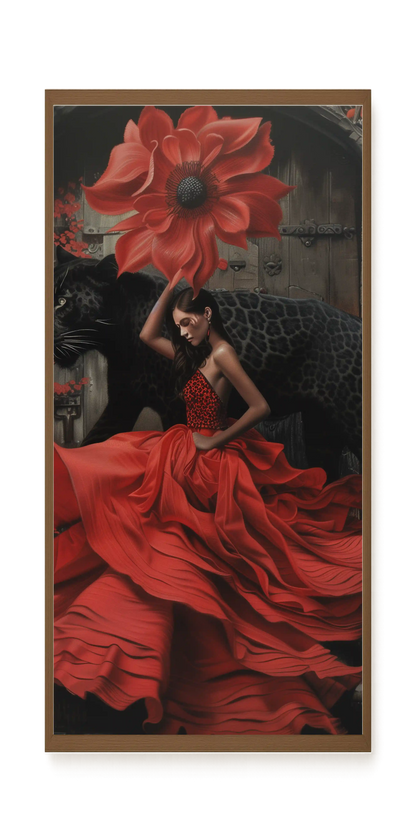 Shadow Dance Canvas Wall Art