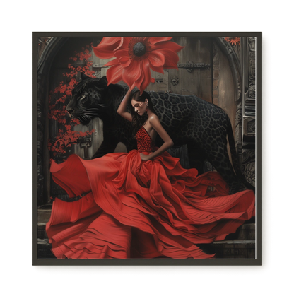 Shadow Dance Canvas Wall Art