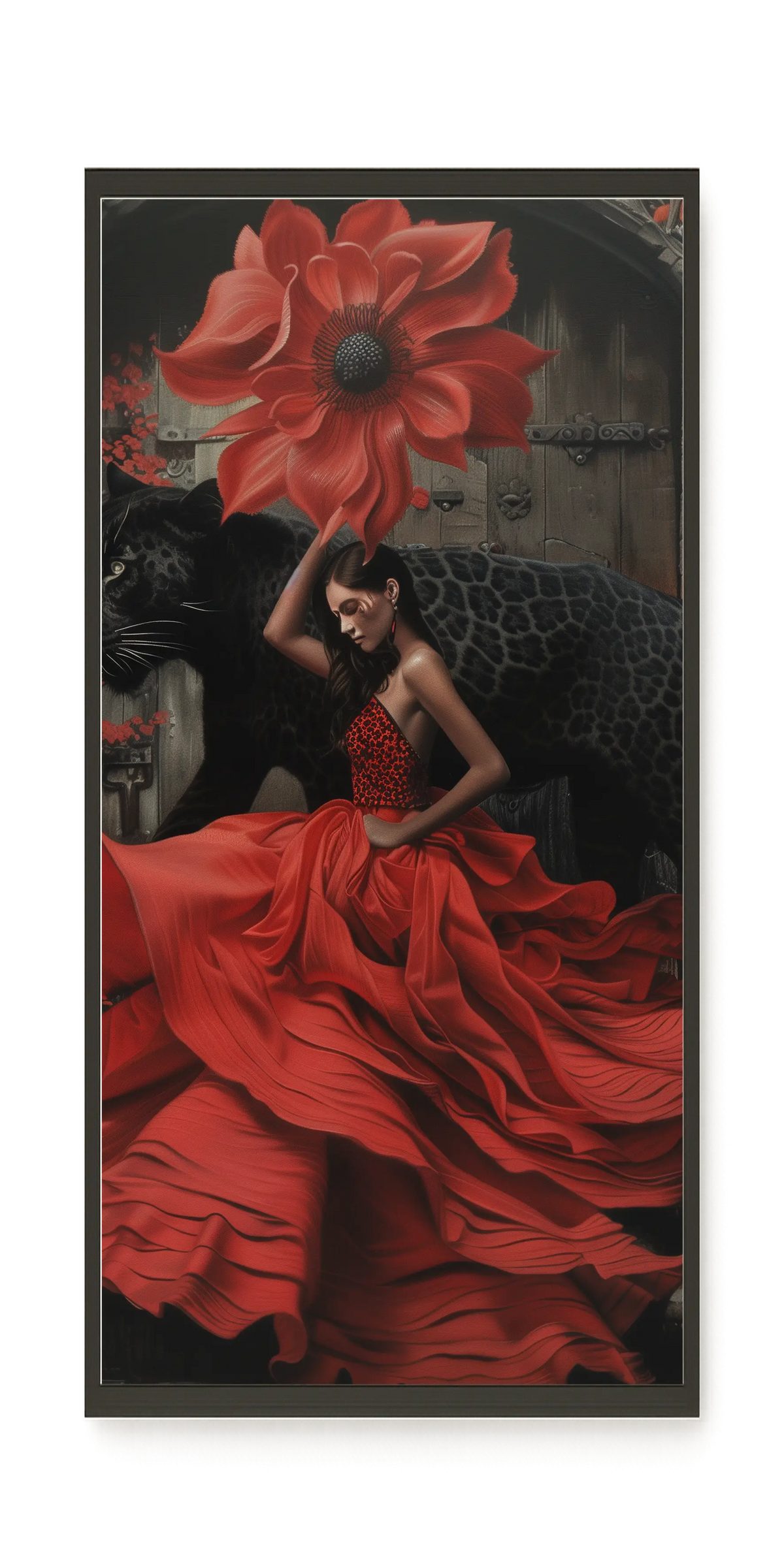 Shadow Dance Canvas Wall Art