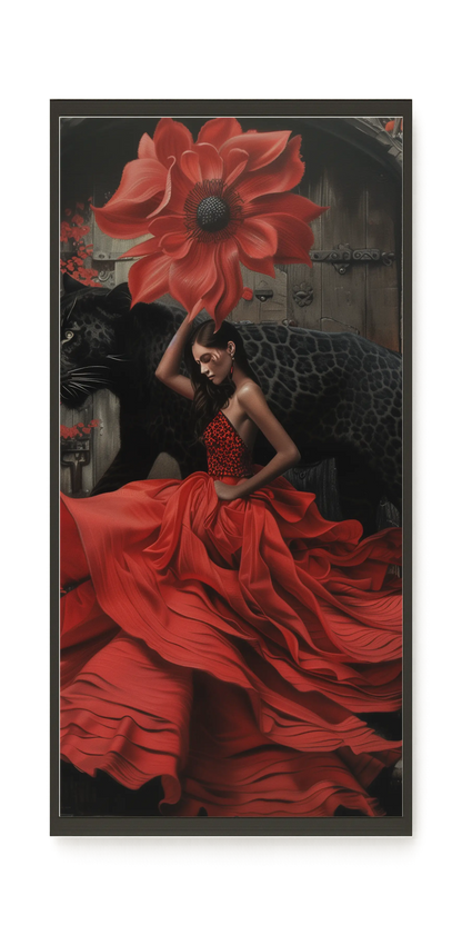 Shadow Dance Canvas Wall Art