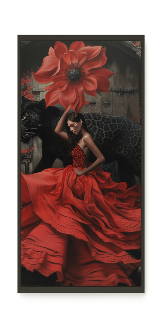 Shadow Dance Canvas Wall Art